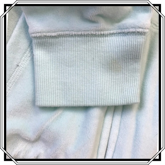 Pink By VS Blue Sequin Sherpa Hoodie M - Picture 5 of 5